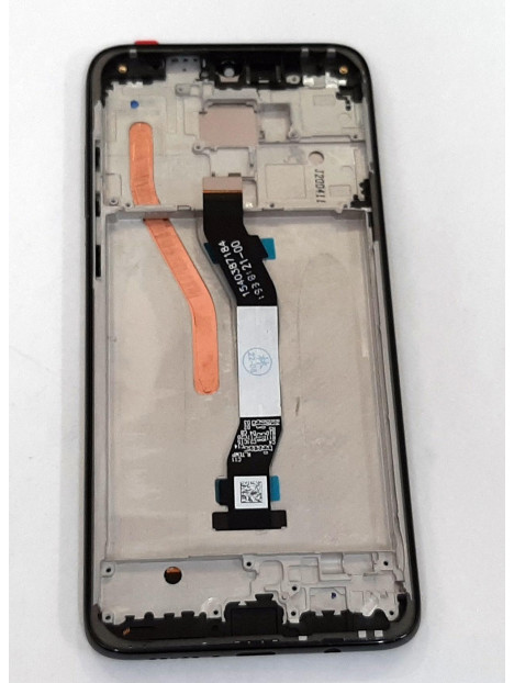 Pantalla lcd para Xiaomi Redmi Note 8 Pro Red Rice Note 8 Pro mas tactil negro mas marco negro compatible (dual sim