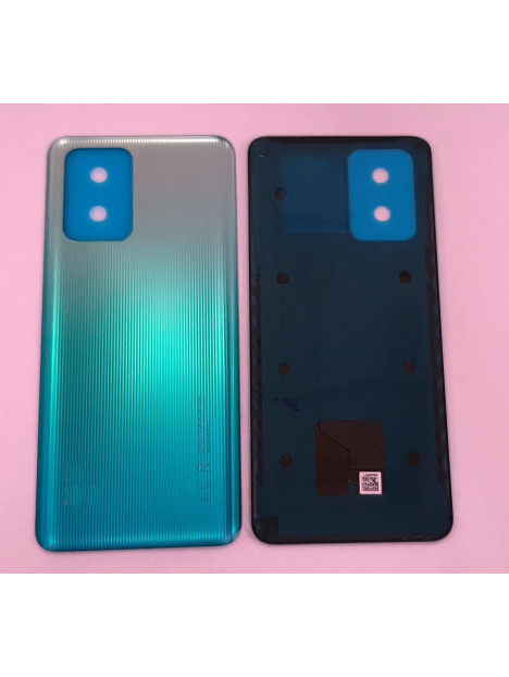 Tapa trasera o tapa bateria azul verde para Xiaomi Poco X4 GT