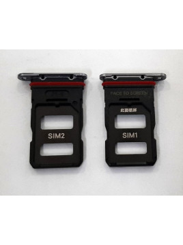 Soporte o bandeja dual sim negra para Xiaomi Mi 11 Ultra calidad premium