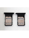 Soporte o bandeja dual sim negra para Huawei Honor 50 Lite calidad premium