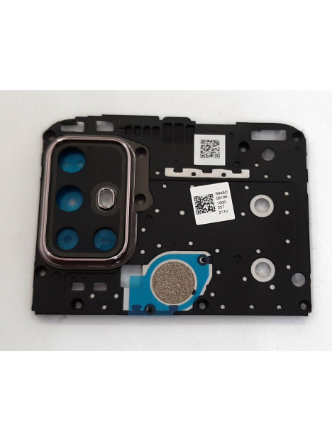 Carcasa trasera sujecion para Motorola Moto G30 mas cubierta camara rosa calidad premium