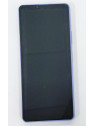 Pantalla lcd para Sony XPeria 10 IV A5047176A mas tactil negro mas marco lavanda Service Pack