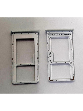 Soporte o bandeja single sim blanca para Xiaomi Redmi Note 10 5G Poco M3 Pro 5G calidad premium