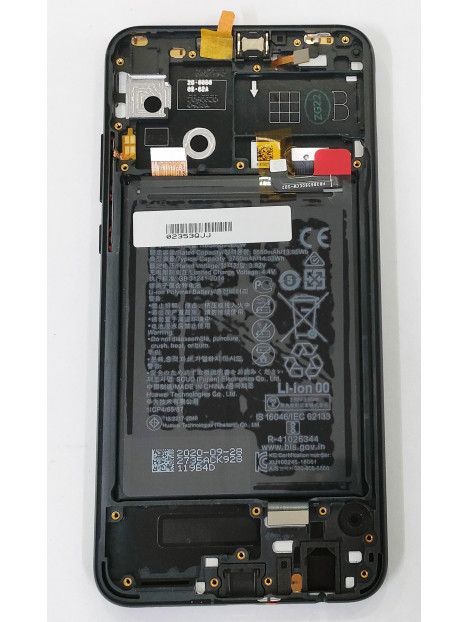 Pantalla lcd para Huawei Honor 9X Lite 02353QJJ mas tactil negro mas marco negro mas bateria Service Pack
