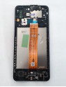 Pantalla lcd para Samsung Galaxy A02 A022 GH82-25249A GH82-25250A mas tactil negro mas marco negro Service Pack