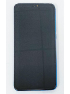 Pantalla lcd para Huawei Honor 9X Lite 02353QJT mas tactil negro mas marco azul mas bateria Service Pack