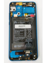 Pantalla lcd para Huawei Honor 9X Lite 02353QJT mas tactil negro mas marco azul mas bateria Service Pack