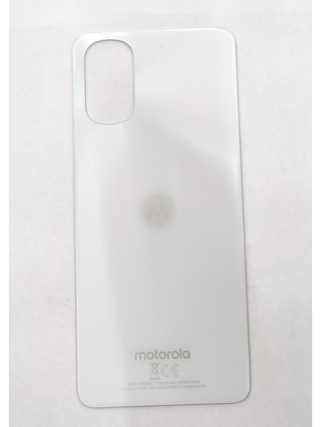 Tapa trasera o tapa bateria blanca para Motorola Moto G22 XT2231 5S58C20480 Service Pack