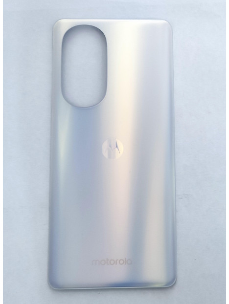 Tapa trasera o tapa bateria blanca para Motorola Moto Edge 30 Pro XT2201 SL98D32847 Service Pack