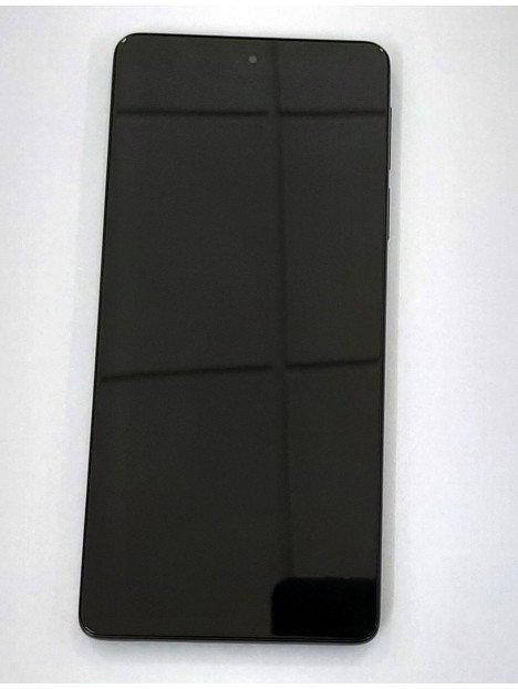 Pantalla lcd para Motorola Moto Edge 30 Pro XT2201 5D68C20654 mas tactil negro mas marco negro Service Pack