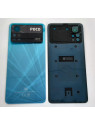 Tapa trasera o tapa bateria azul para Xiaomi Poco X4 Pro mas cubierta camara
