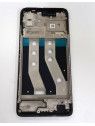 Carcasa central o marco negro para Motorola Moto G62 5G calidad premium