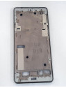 Carcasa central o marco plata para Motorola Edge 20 XT2143-1 calidad premium