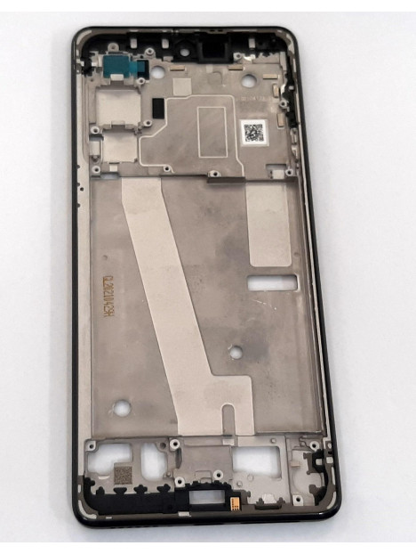 Carcasa central o marco negro para Motorola Edge 20 XT2143-1 calidad premium