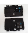 Carcasa sujecion mas cubierta camara negra para Xiaomi Poco C40 calidad premium