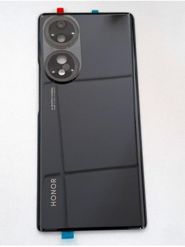 Tapa trasera o tapa bateria negra para Huawei Honor 70 0235ACMP mas cubierta camara Service Pack