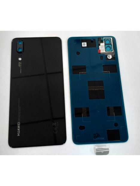 Tapa trasera o tapa bateria negra para Huawei P20 02351WKS eml-l09 eml-l22 eml-l29 mas cubierta camara Service Pack