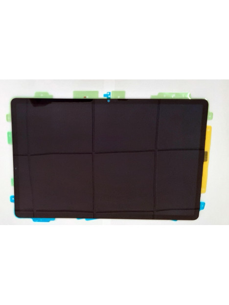 Pantalla lcd para Samsung Tab S8 Plus Wifi X800 Tab S8 Plus 5G X806 GH82-27887A mas tactil negro Service Pack