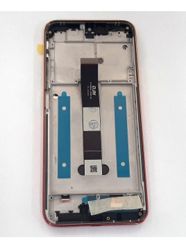 Pantalla lcd para Blackview A95 mas tactil negro mas marco rojo calidad premium