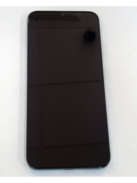 Pantalla lcd para Blackview A95 mas tactil negro mas marco azul calidad premium