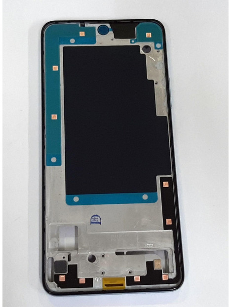 Carcasa central o marco azul claro para Xiaomi Redmi Note 11 Pro Plus 5G calidad premium