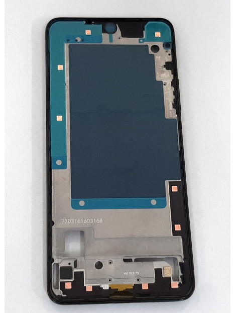 Carcasa central o marco verde para Xiaomi Redmi Note 11 Pro Plus 5G calidad premium