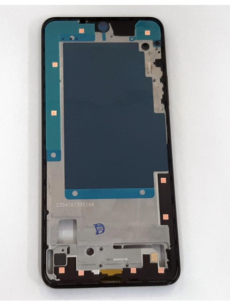 Carcasa central o marco negro para Xiaomi Redmi Note 11 Pro Plus 5G calidad premium