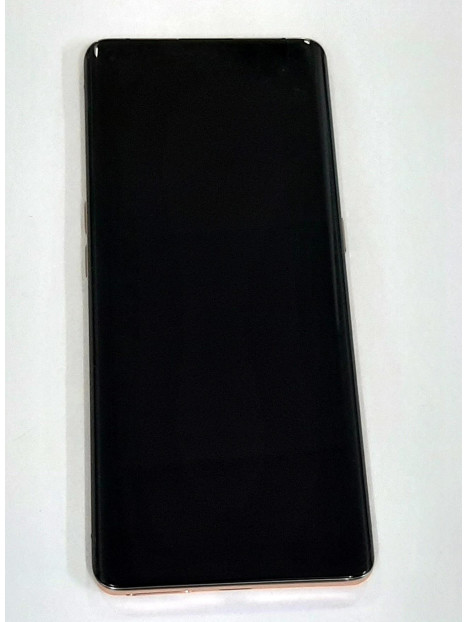 Pantalla lcd para Oppo Find X2 Pro mas tactil negro mas marco dorado calidad premium