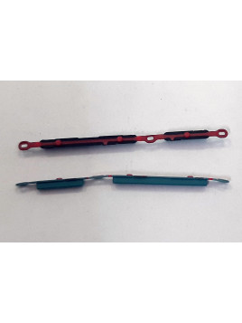 Botones verdes para Xiaomi Redmi 10C calidad premium