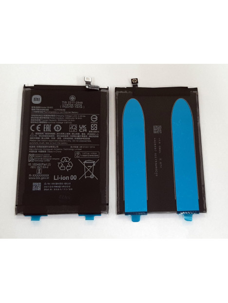 Bateria BN5G 5000mAh para Xiaomi Redmi 10C Redmi 10A 46020000B31G Service Pack