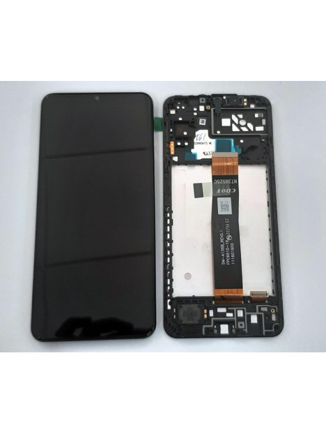 Pantalla lcd para Samsung Galaxy A04S SM-A047F GH82-29805A mas tactil negro mas marco negro Service Pack