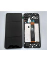 Pantalla lcd para Samsung Galaxy A04S SM-A047F GH82-29805A mas tactil negro mas marco negro Service Pack