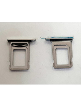 Soporte o bandeja dual sim blanca para IPhone 14 Pro IPhone 14 Pro Max calidad premium