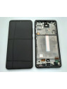 Pantalla oled para Samsung Galaxy A52 4G SM-A525F A52 5G SM-A526F mas tactil negro mas marco gris compatible