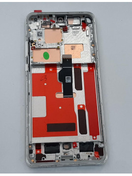 Pantalla lcd para Huawei P50 Pro mas tactil negro mas marco dorado calidad premium