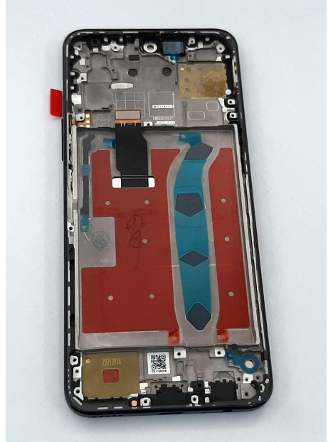 Pantalla lcd para Huawei Honor X8 Tiffany-L316 mas tactil negro mas marco azul compatible