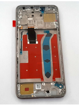 Pantalla lcd para Huawei Honor X8 Tiffany-L316 mas tactil negro mas marco rosa compatible