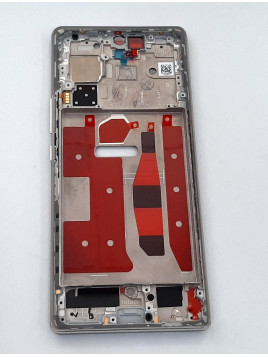 Carcasa central o marco plata para Huawei Honor 70 FNE-AN00 calidad premium