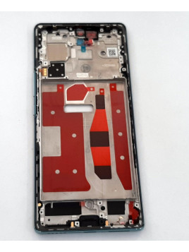 Carcasa central o marco verde para Huawei Honor 70 FNE-AN00 calidad premium