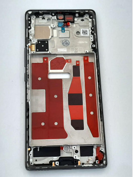 Carcasa central o marco negro para Huawei Honor 70 FNE-AN00 calidad premium