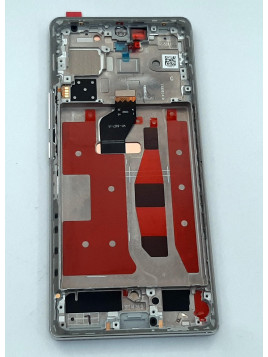 Pantalla lcd para Huawei Honor 70 FNE-AN00 mas tactil negro mas marco plata calidad premium