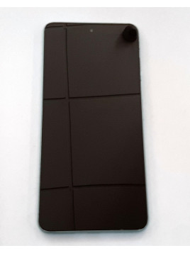 Pantalla lcd para Xiaomi Mi 12 Lite mas tactil negro mas marco verde calidad premium