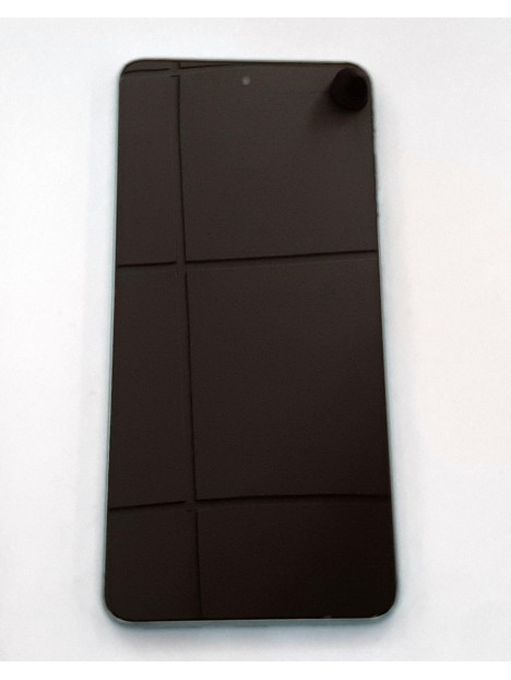 Pantalla lcd para Xiaomi Mi 12 Lite mas tactil negro mas marco verde calidad premium