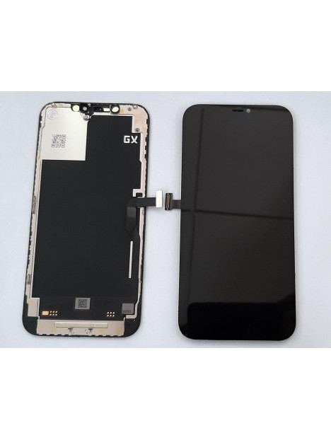 Pantalla GX soft oled para IPhone 12 Pro Max A2342 A2411 A2410 A2412 mas tactil negro compatible