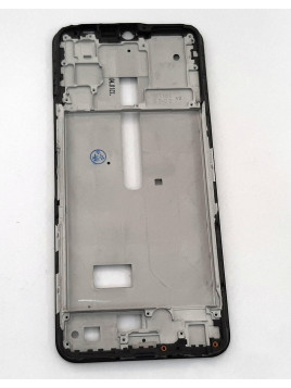 Carcasa central o marco negro para Vivo Y72 5G V2041 calidad premium