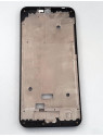 Carcasa central o marco negro para ZTE Blade A7 2019 calidad premium