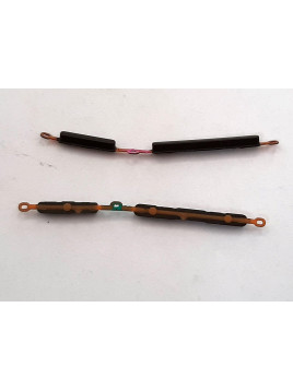 Botones negros para Samsung Galaxy A02S SM-A025F calidad premium SM-A025F/DS SM-A025G SM-A025G/DS