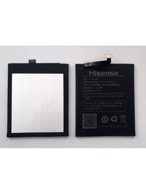 Bateria LP384300 3090mAh para Hisense A1 A2 Pro H10 Lite E77 Mini K1