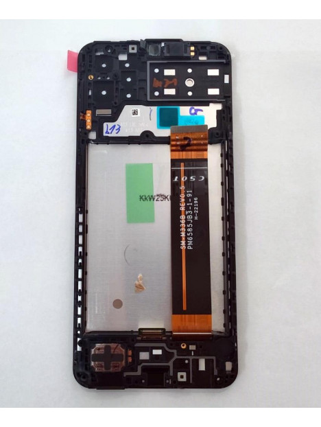 Pantalla lcd para Samsung Galaxy A13 SM-A137 GH82-29227A mas tactil negro mas marco negro Service Pack