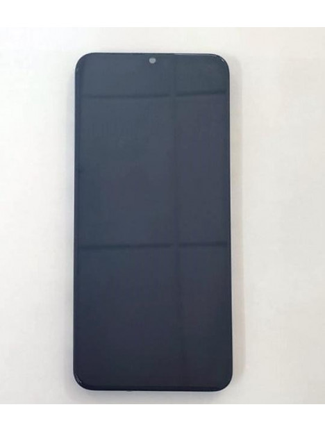Pantalla lcd para Samsung Galaxy A03 SM-A035G GH81-21625A mas tactil negro mas marco negro Service Pack